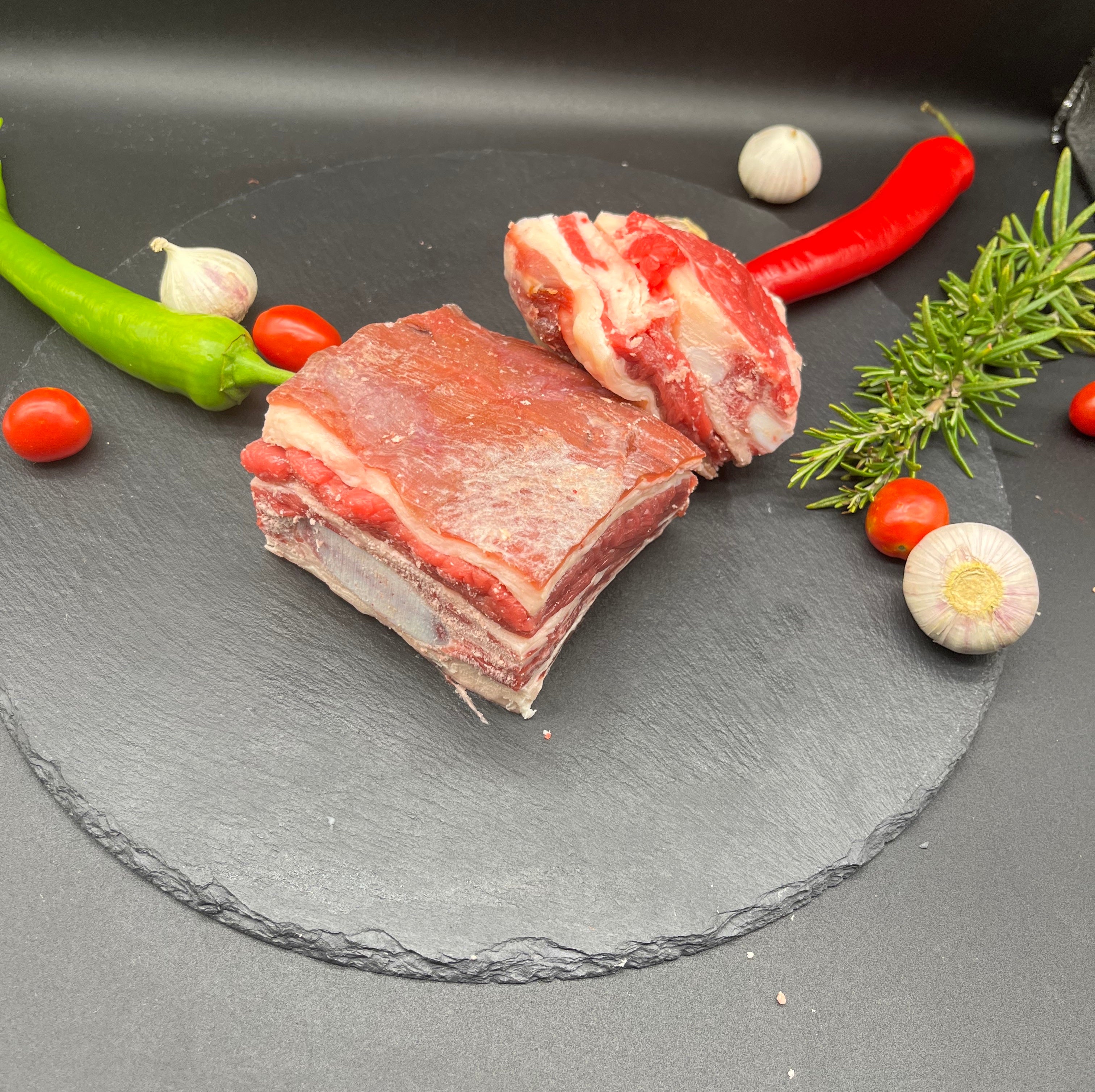 Suppenfleisch mit Knochen